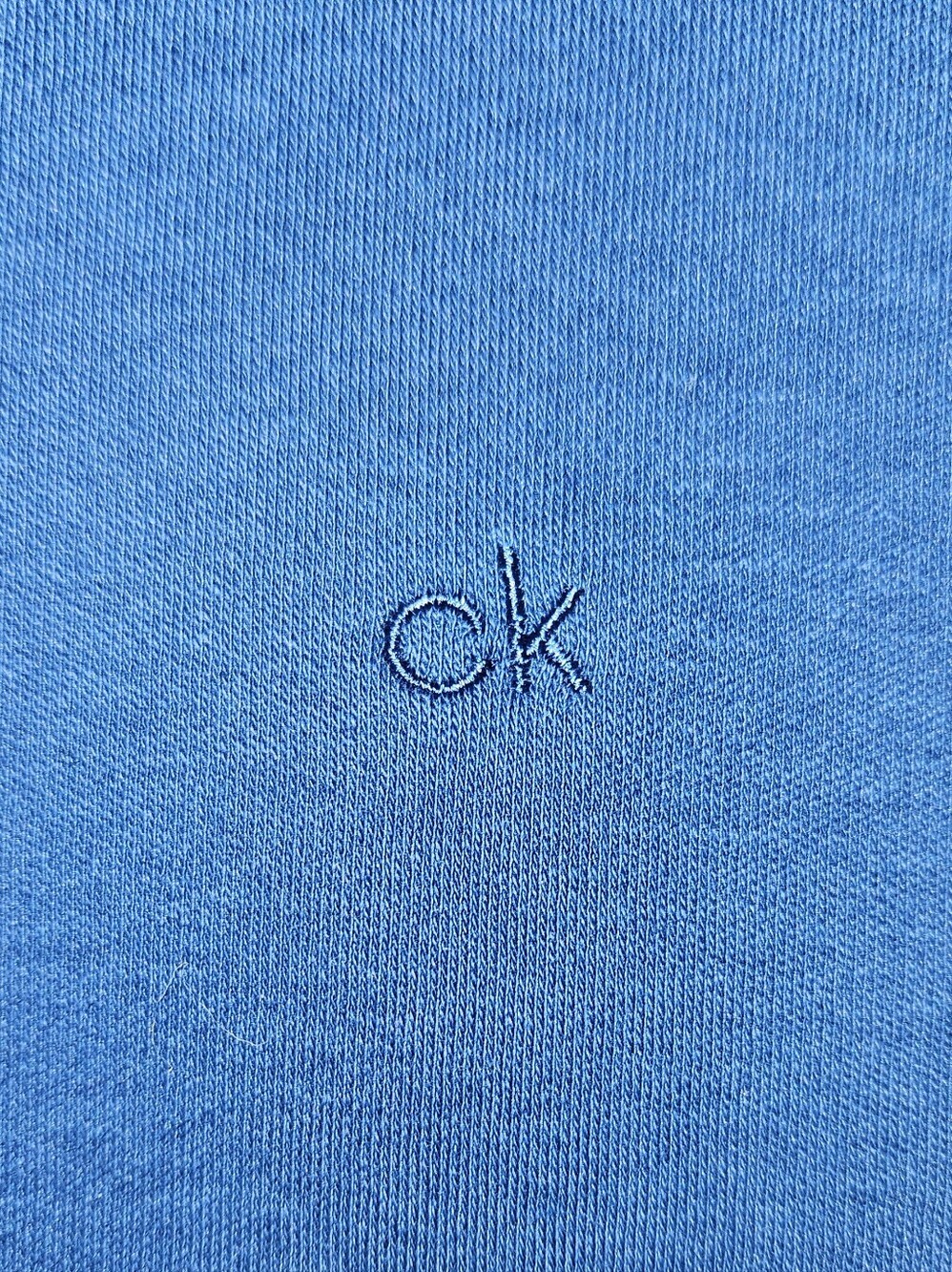 Calvin Klein Men's XXL Liquid Touch Royal Blue Polo Shirt - Picture 5 of 13